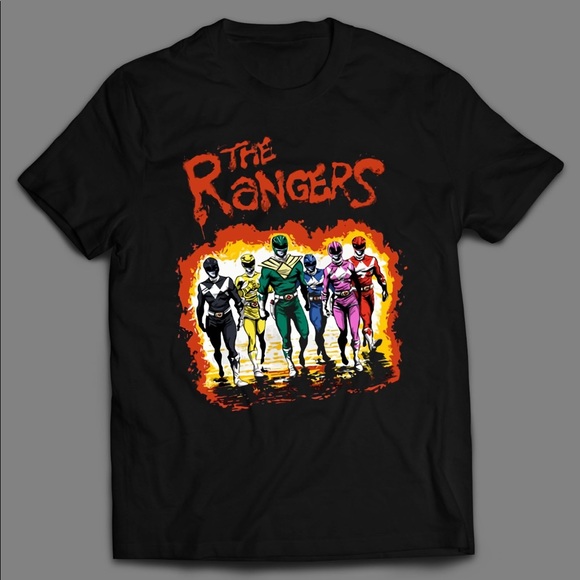 POWER RANGERS LITTLE WARRIORS PARODY ART SHIRT 🔥 - Picture 1 of 1